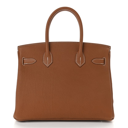 Hermes Togo Birkin 30 Gold 3 of 32