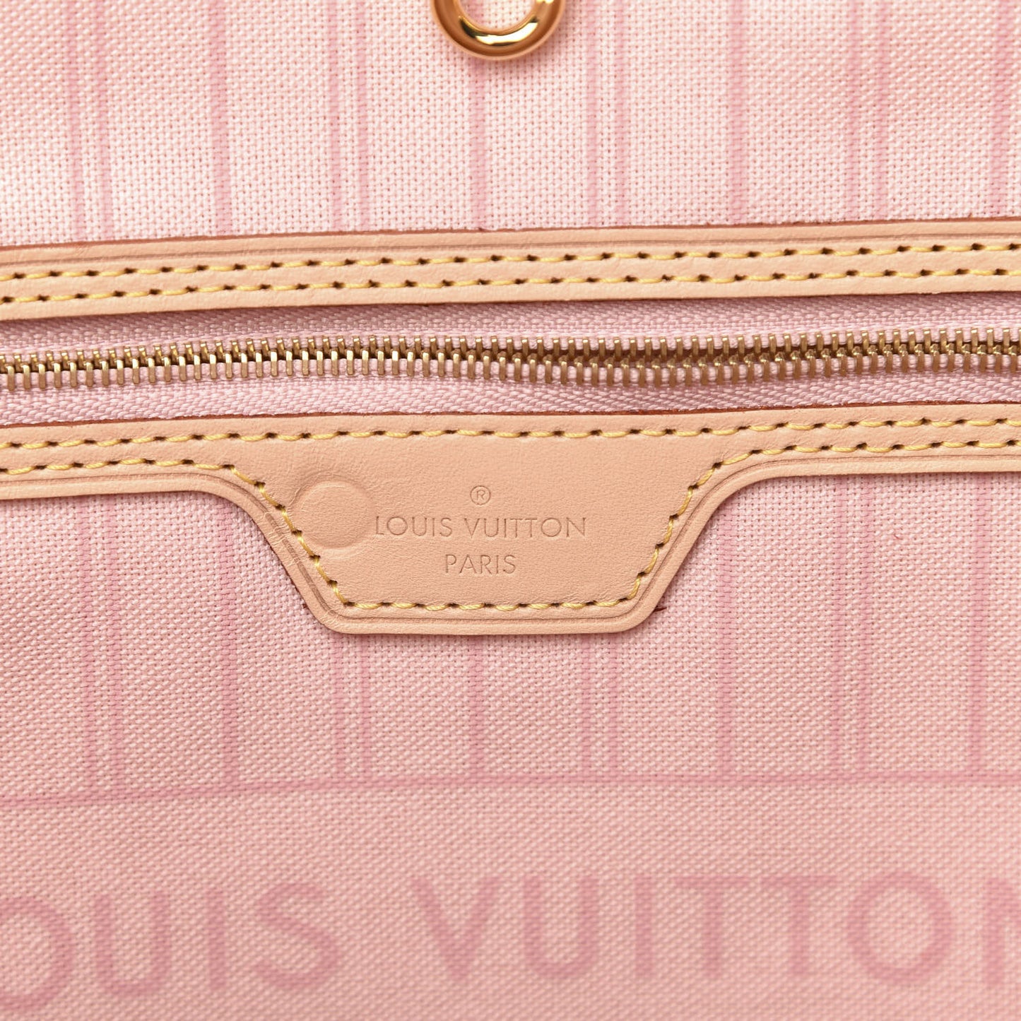 Damier Azur Neo Neverfull MM Rose Ballerine