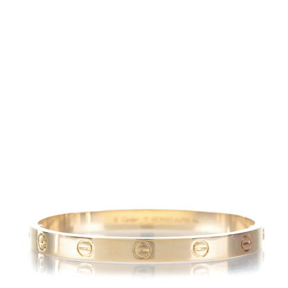 Cartier 18K Yellow Gold LOVE Bracelet 17 1 of 6