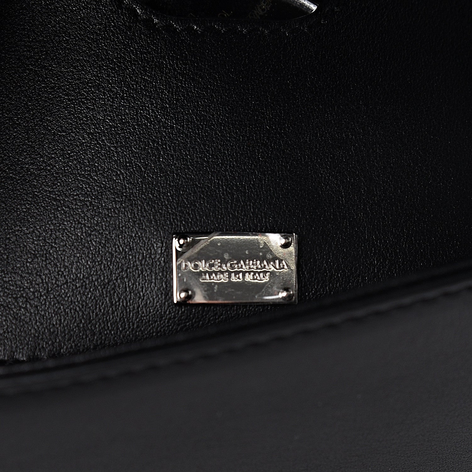 Dolce & Gabbana Calfskin Lucia Satchel Black 6 of 10