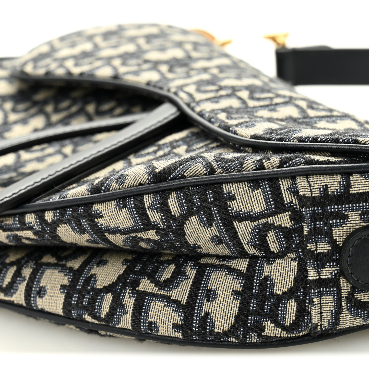 Oblique Saddle Bag Blue