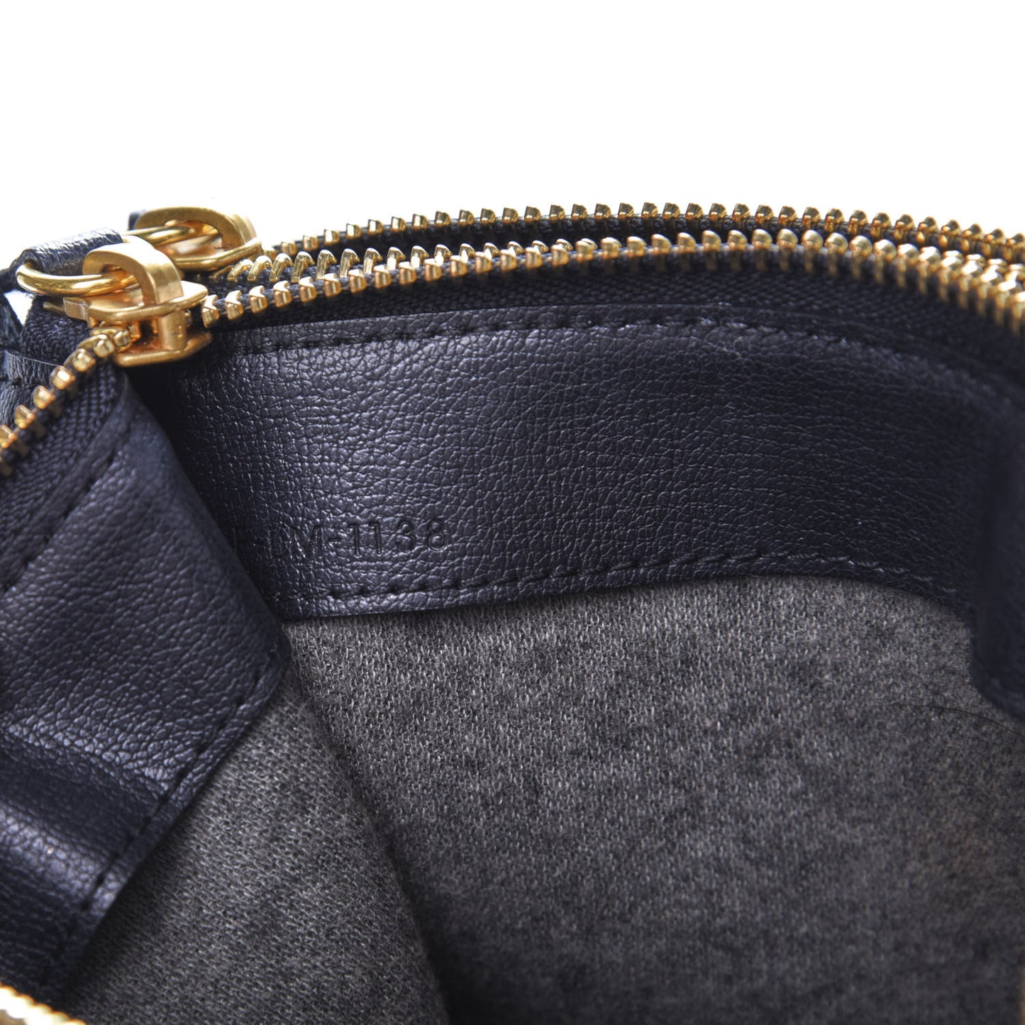 Goatskin Large Trio Crossbody Bag Dark Blue