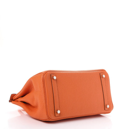 Hermes Togo Birkin 30 Orange 5 of 31