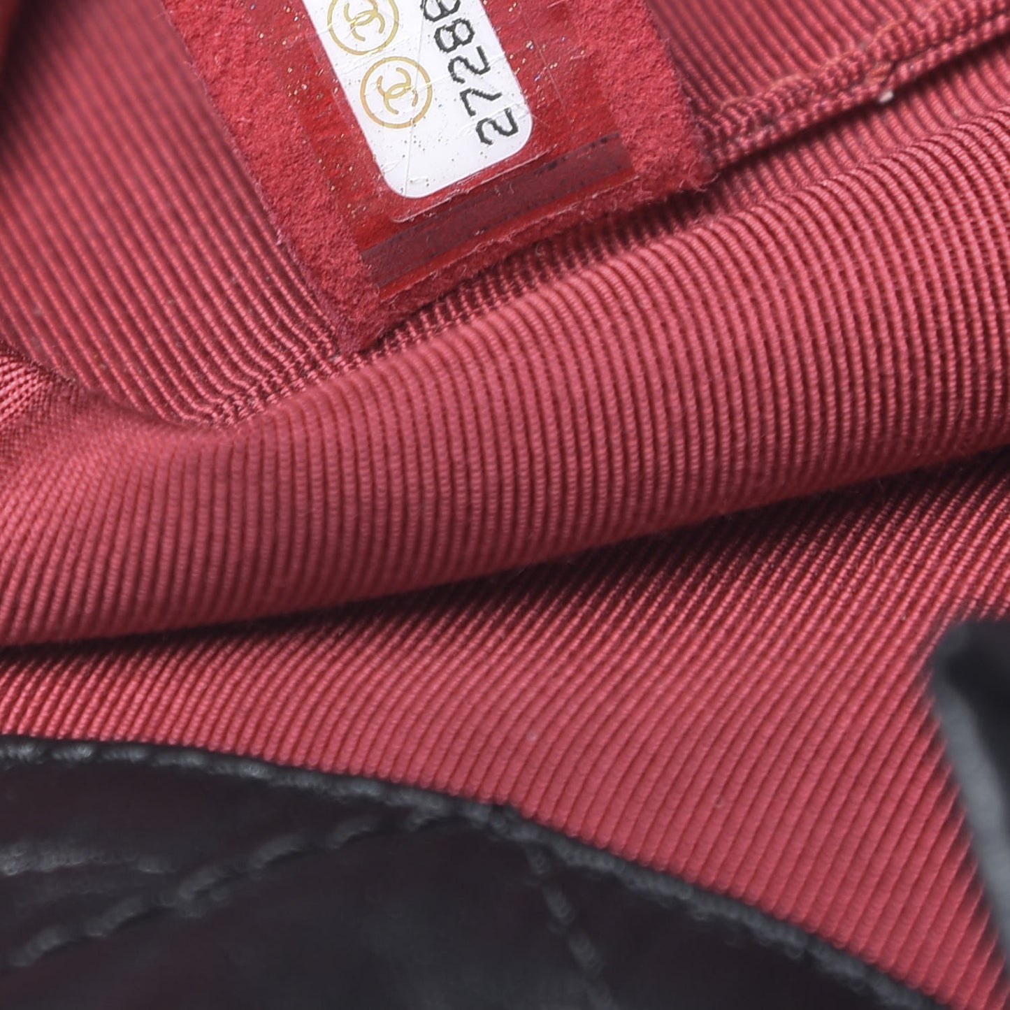 Aged Calfskin Quilted Gabrielle Backpack Black