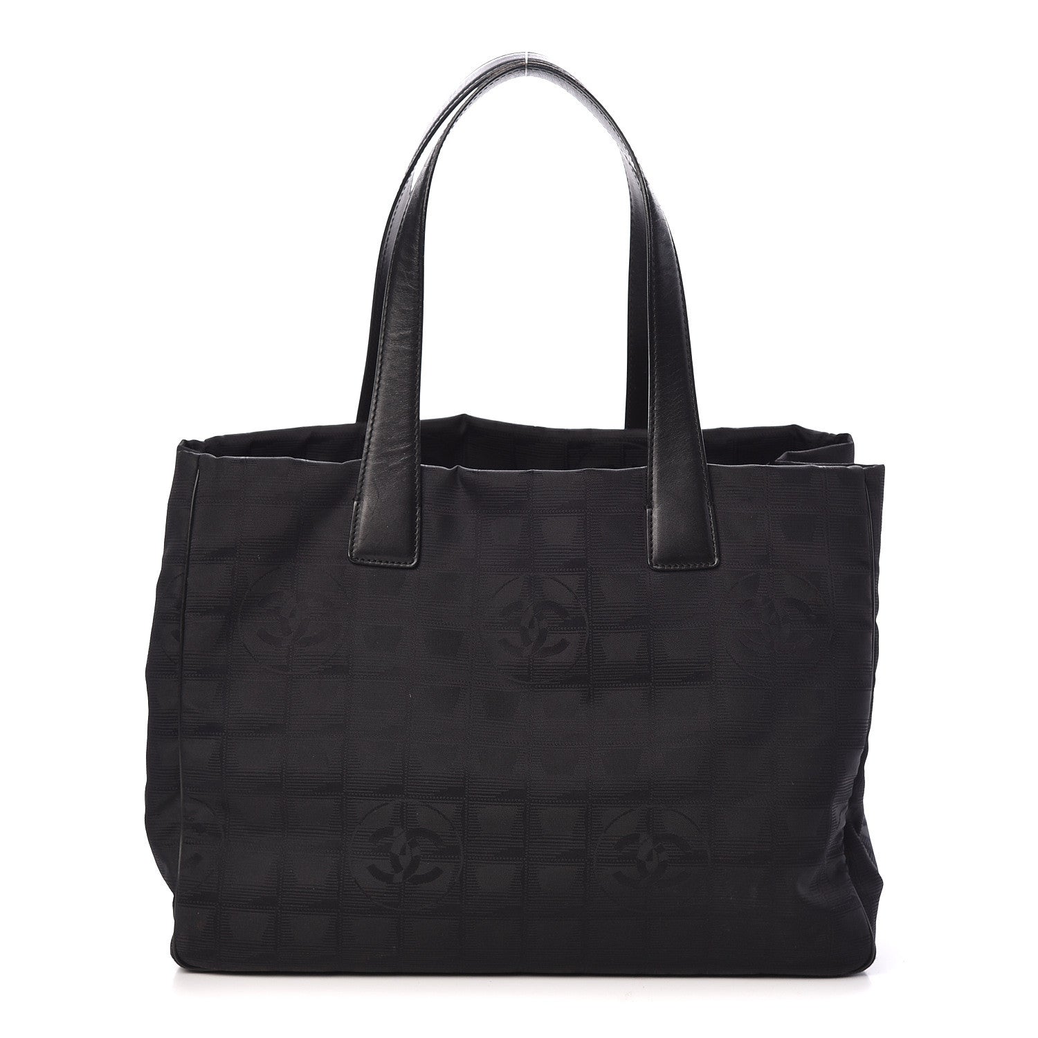 Chanel Nylon Large Travel Tote Black 1 of 13