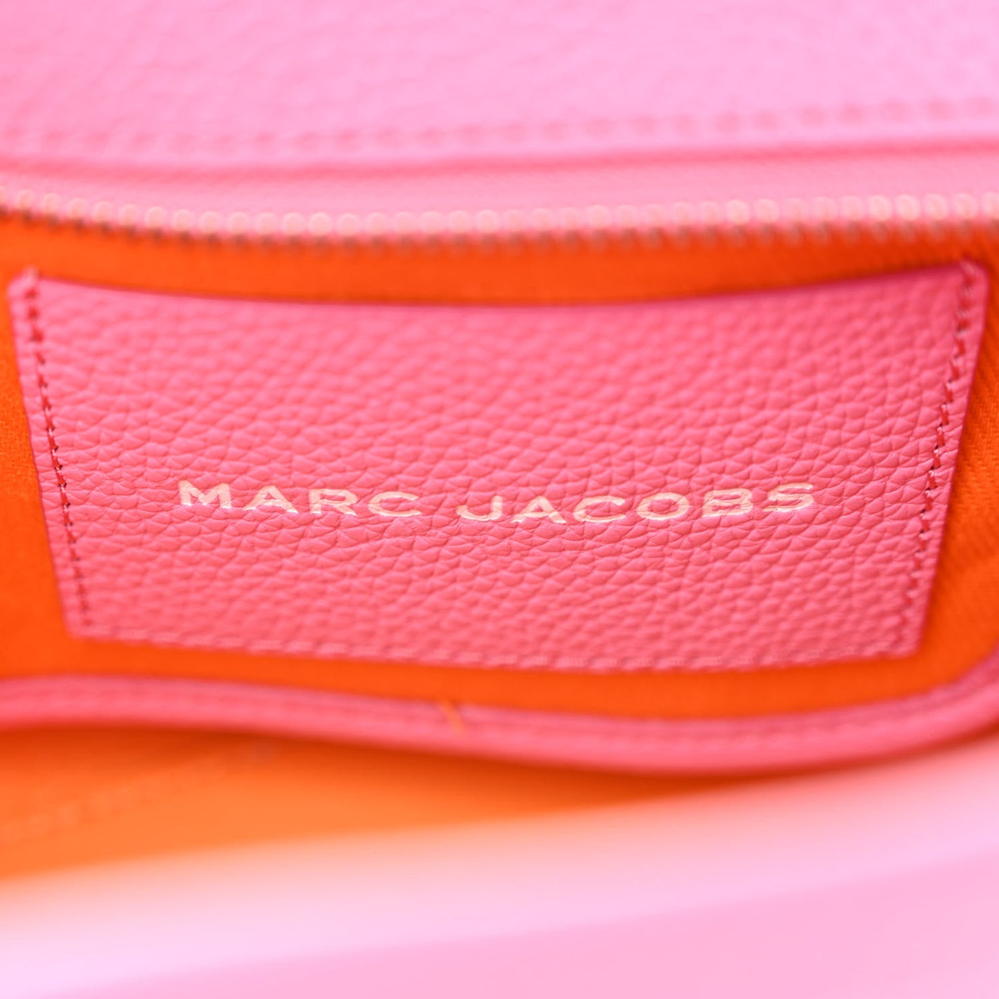 Grained Calfskin Small The Tote Bag Candy Pink