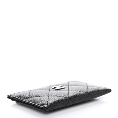 Chanel Caviar Quilted Card Holder Black 3 of 5