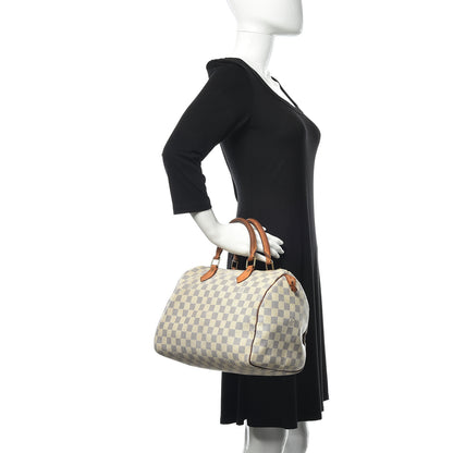 Louis Vuitton Damier Azur Speedy 30 2 of 20