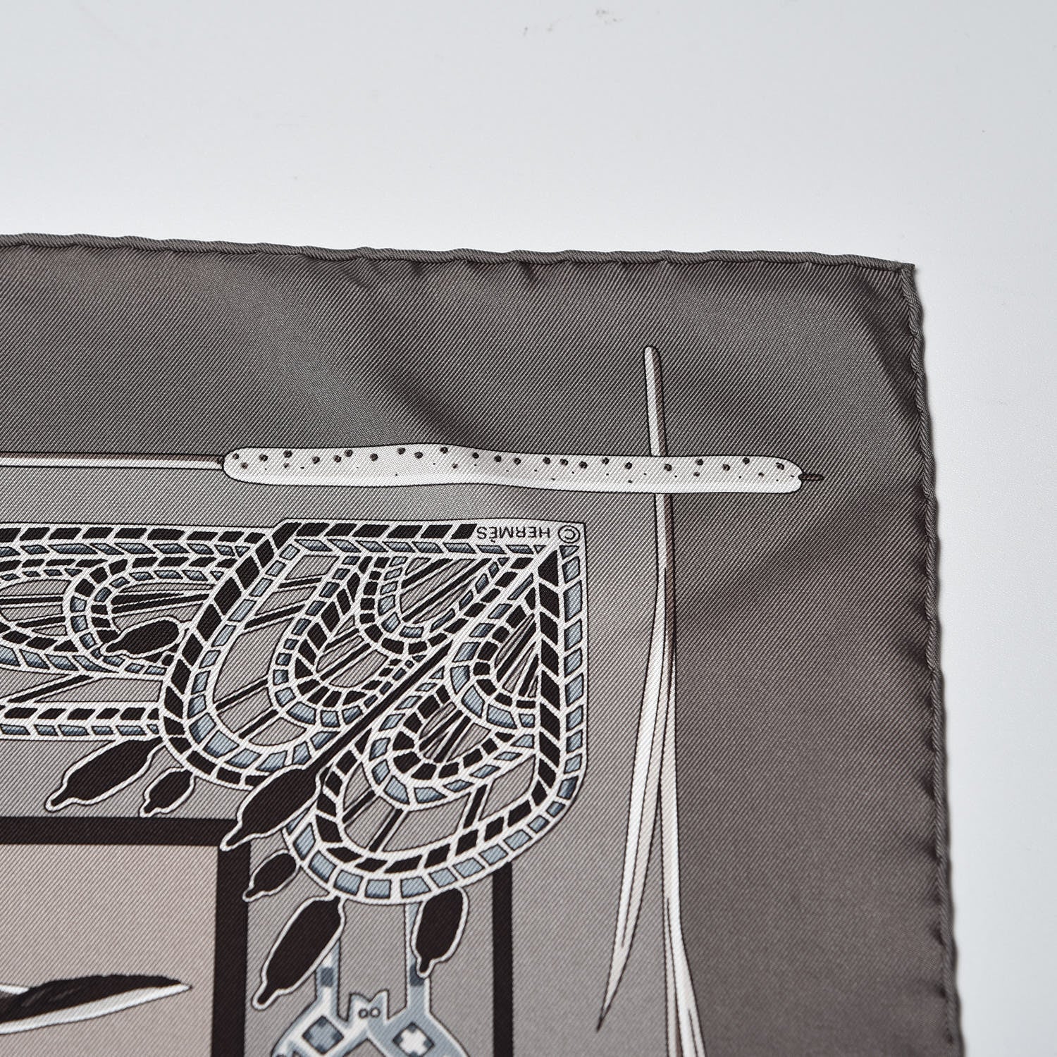 Hermes Silk Libres Comme L'Air Scarf 90 5 of 5