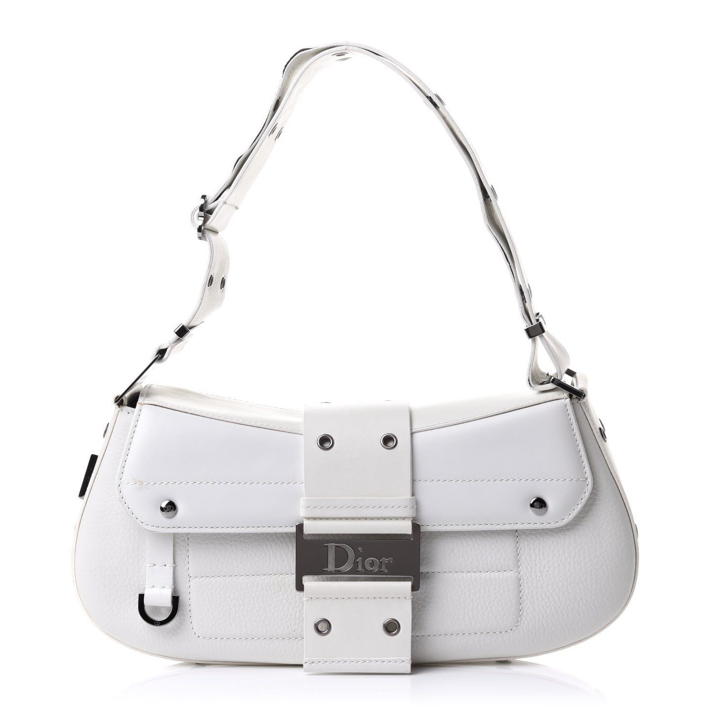 Calfskin Street Chic Bag White