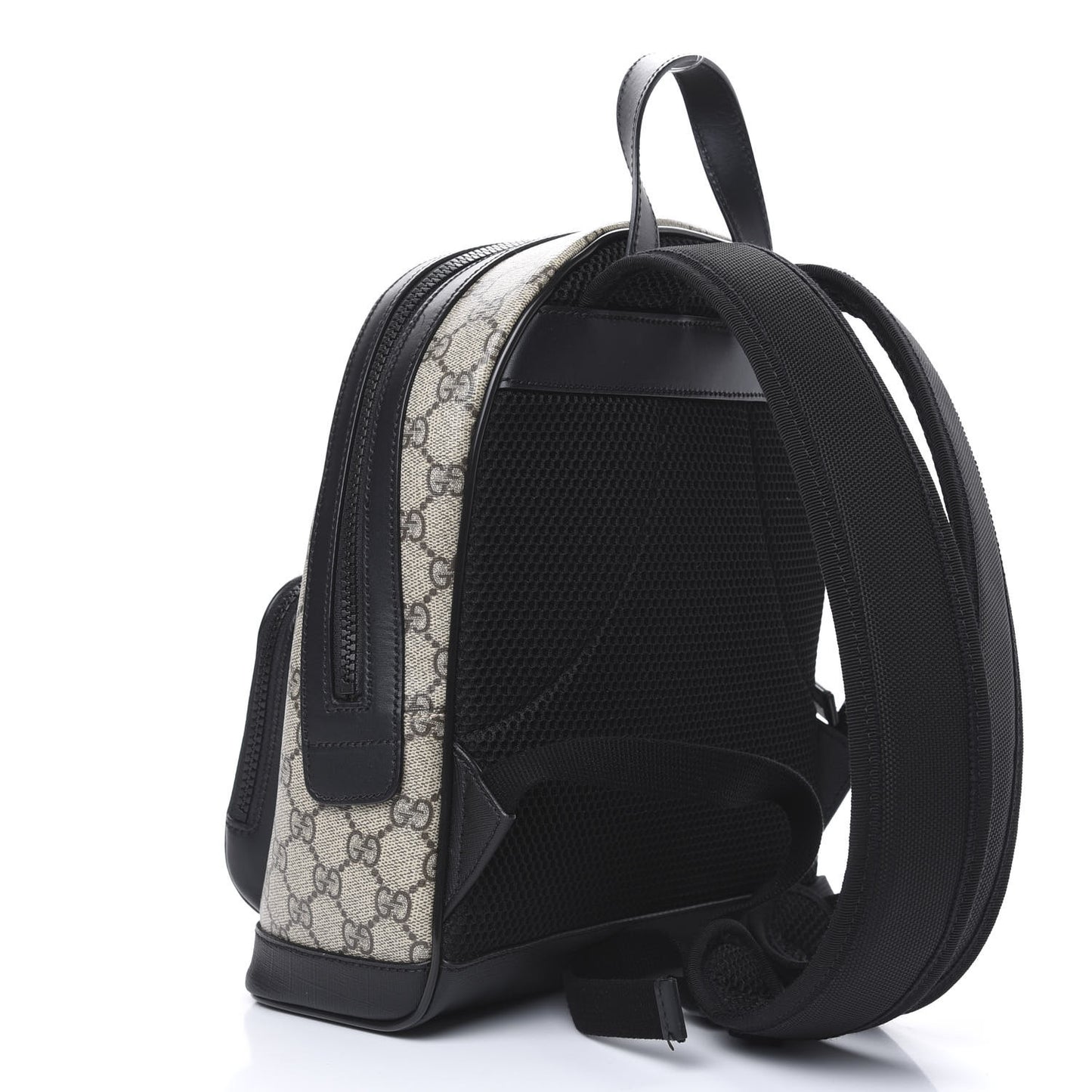 GG Supreme Monogram Small Eden Day Backpack Black