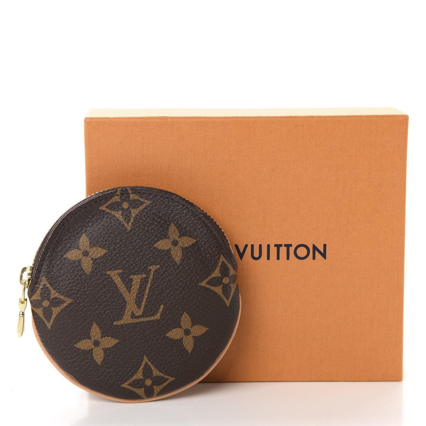Monogram Round Coin Purse