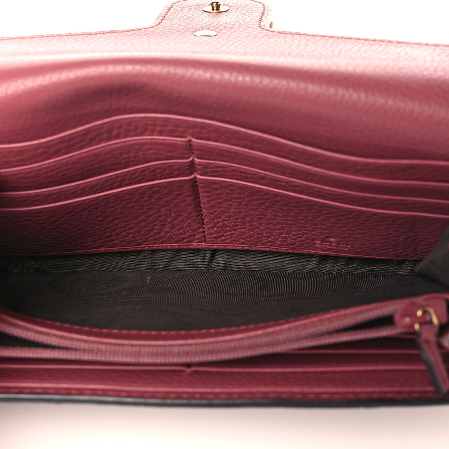 Cellarius Calfskin GG Marmont Continental Wallet Dry Rose