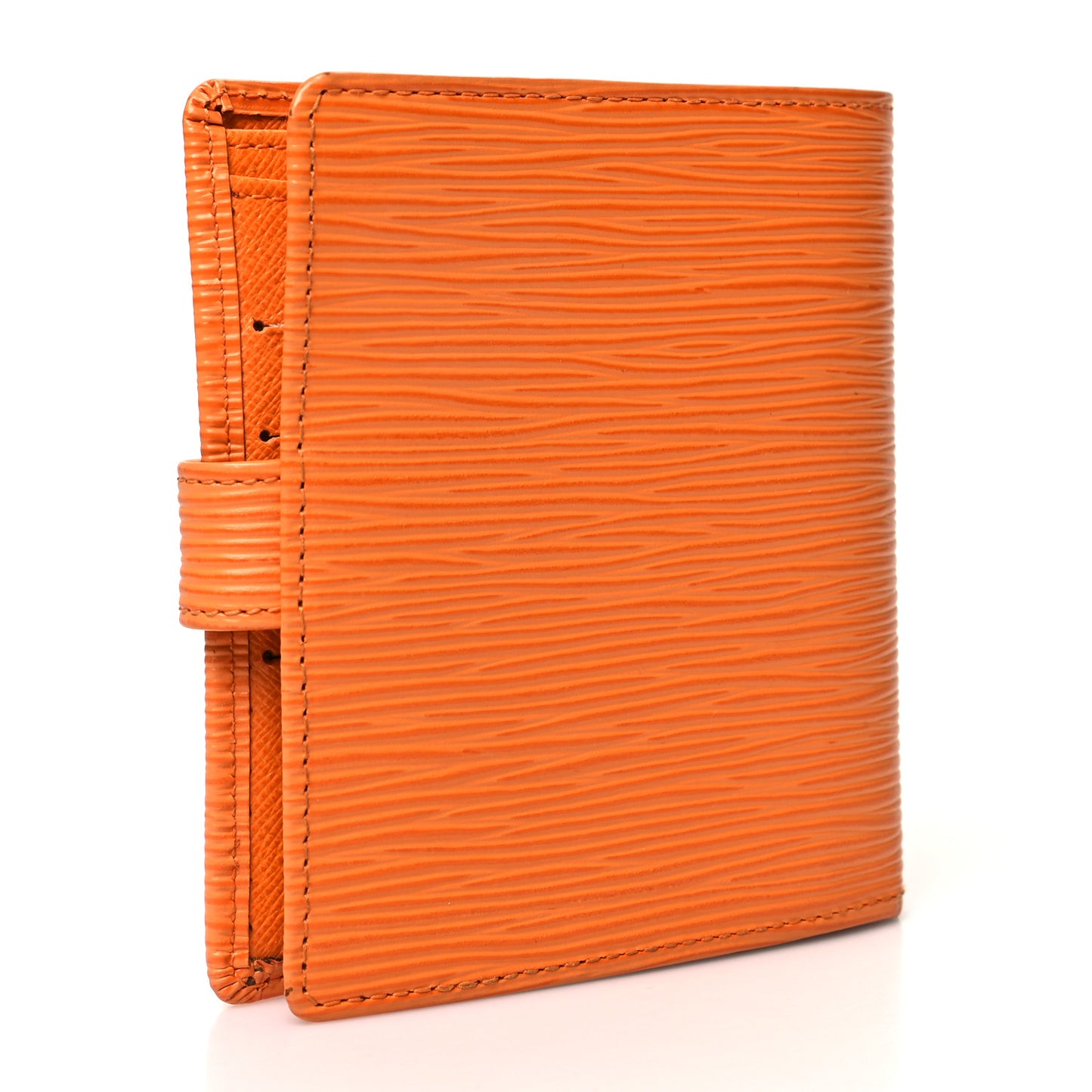 Epi Porte-Billets Compact Wallet Mandarin