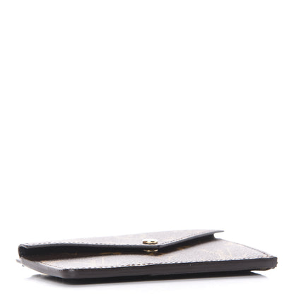 Louis Vuitton Monogram Recto Verso Card Holder Black 4 of 8