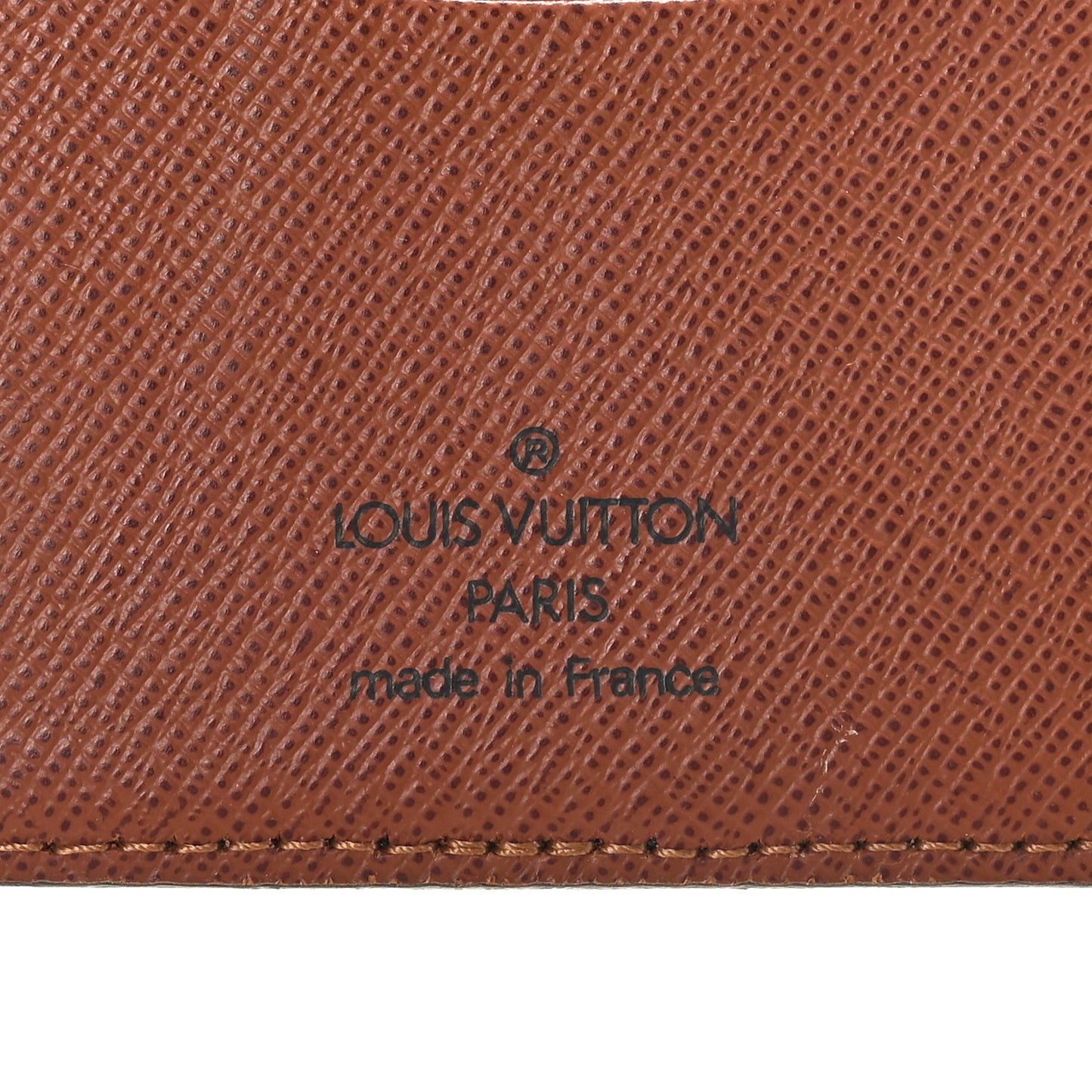 Monogram Pocket Organizer Card Holder