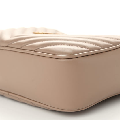 Saint Laurent Calfskin Matelasse Monogram Lou Camera Bag Rosy Sand 10 of 11