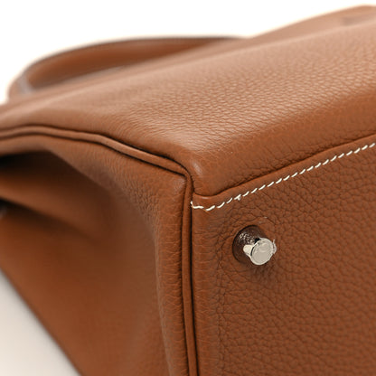 Hermes Togo Kelly Retourne 32 Gold 11 of 13