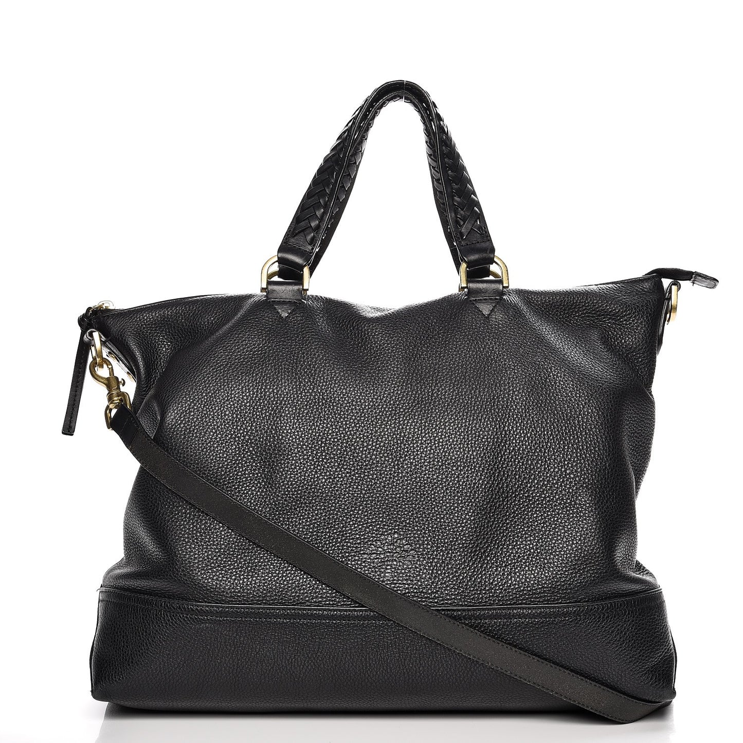 Pebbled Calfskin Effie Hobo Black