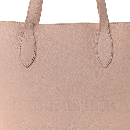 Burberry Grainy Calfskin Remington Tote Pale Ash Rose 7 of 10