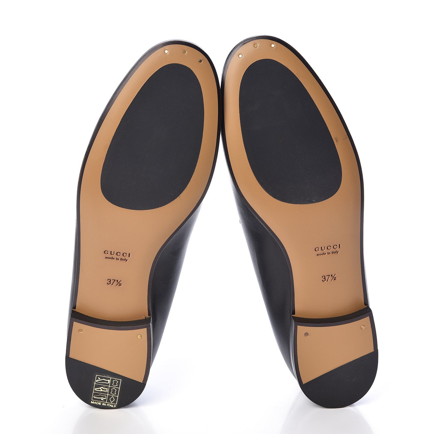Calfskin Womens Jordaan Loafers 37.5 Black
