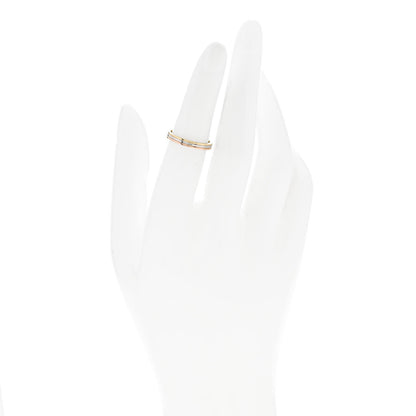 Cartier 18K Pink White Yellow Gold 2.5mm Vendome Louis Cartier Wedding Band Ring 50 5.25 2 of 7