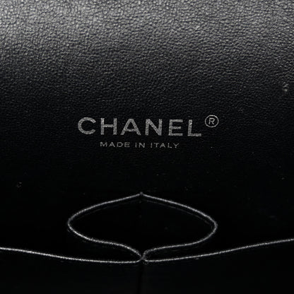 Chanel Patent Quilted Maxi Double Flap Black 6 of 10