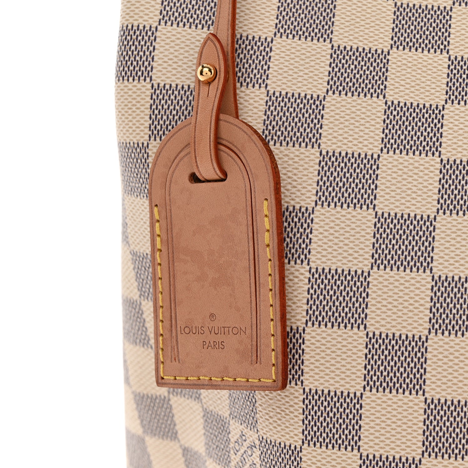 Louis Vuitton Damier Azur Graceful MM Rose Ballerine 10 of 10