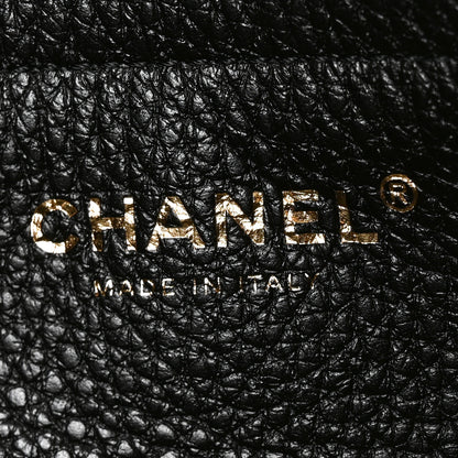 Chanel Grained Calfskin Boucle Urban Essentials Small Shopping Bag Ecru Black 6 of 10