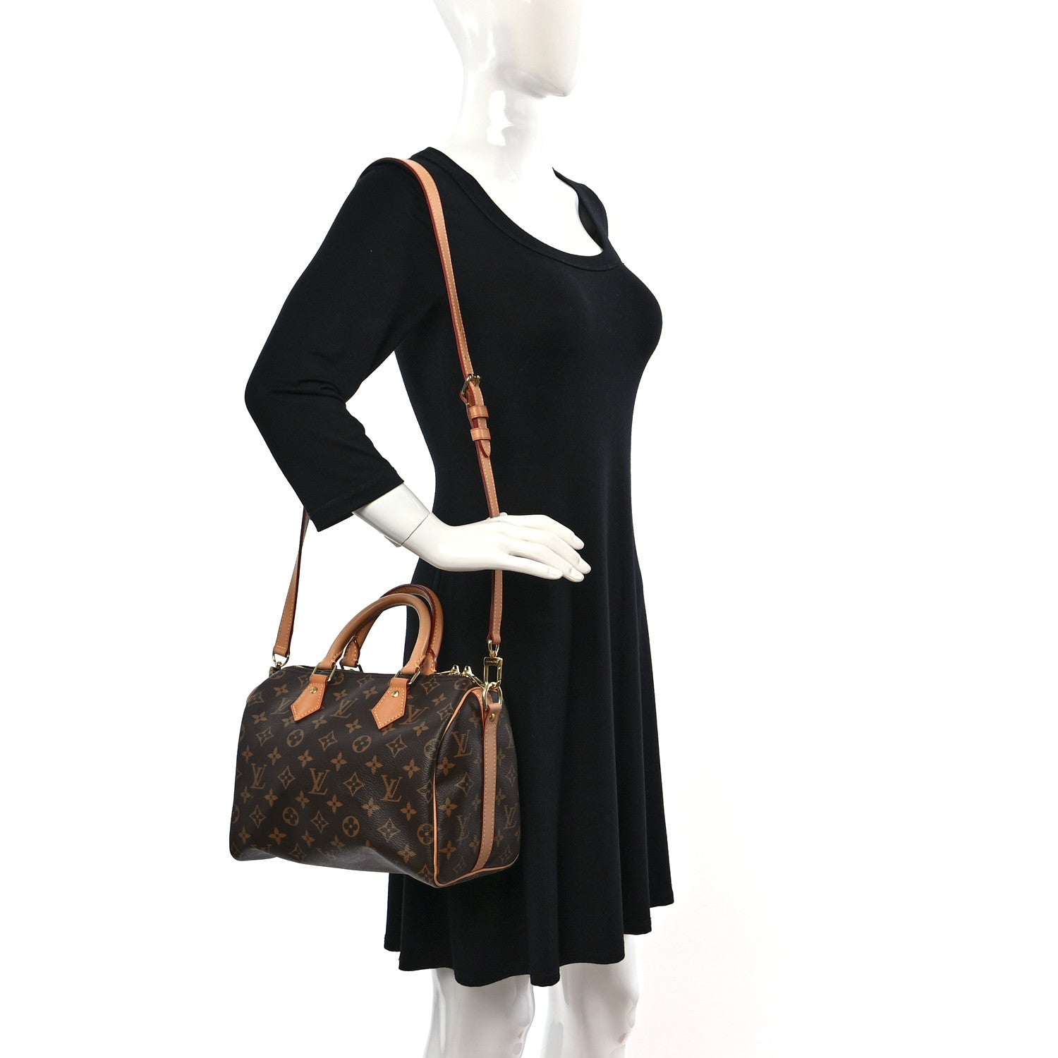 Louis Vuitton Monogram Speedy Bandouliere 25 2 of 8