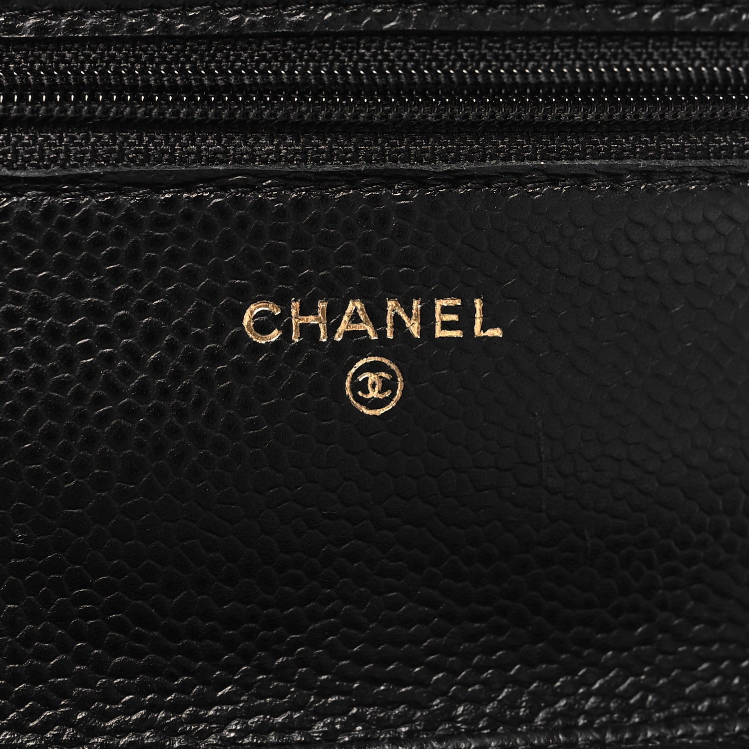Chanel Caviar Quilted Wallet on Chain WOC Black 6 of 10