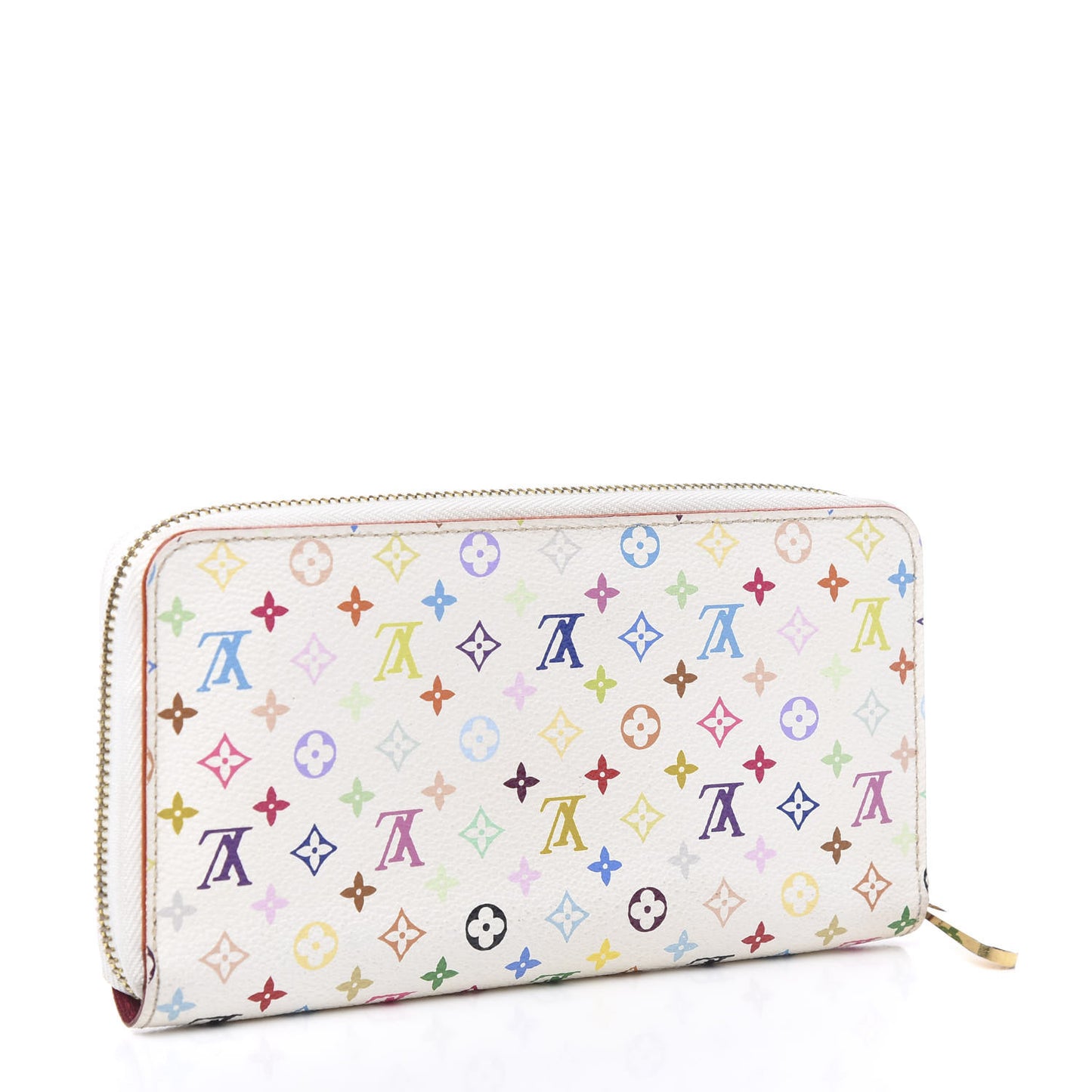 Monogram Multicolor Zippy Wallet White Eglantine