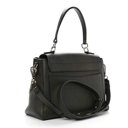 Chloe Calfskin Small Faye Day Shoulder Bag Deep Forest 3 of 9