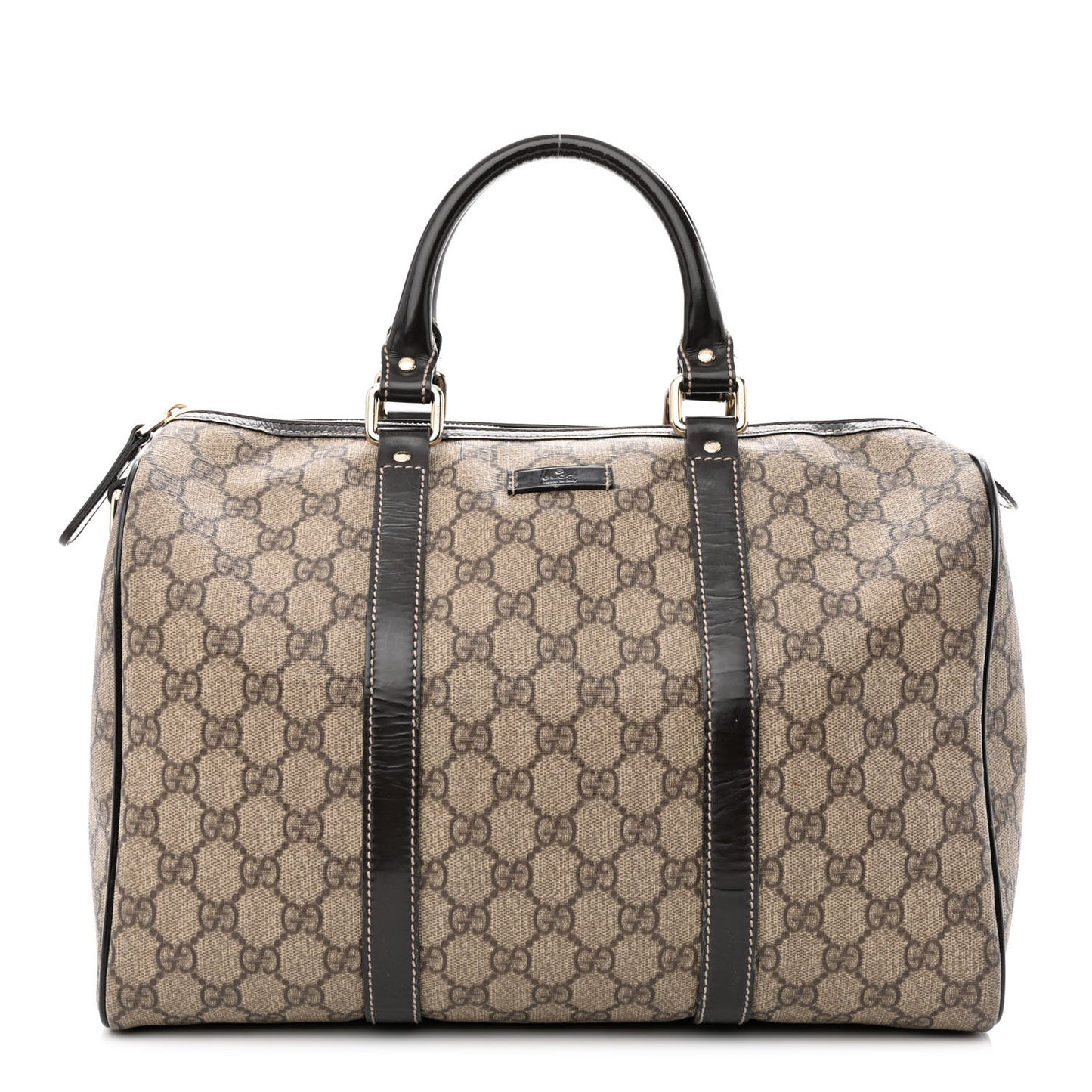 GG Plus Monogram Medium Joy Boston Dark Brown