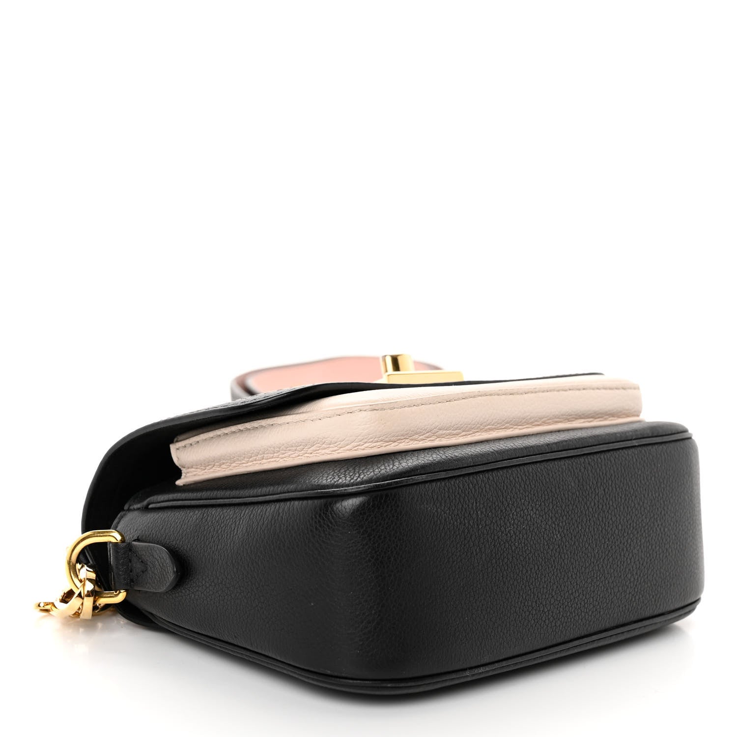 Louis Vuitton Grained Calfskin Lockme Tender Black 4 of 9