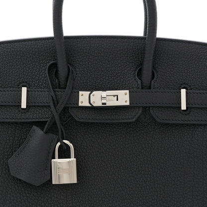 Hermes Togo Birkin 25 Black 8 of 11