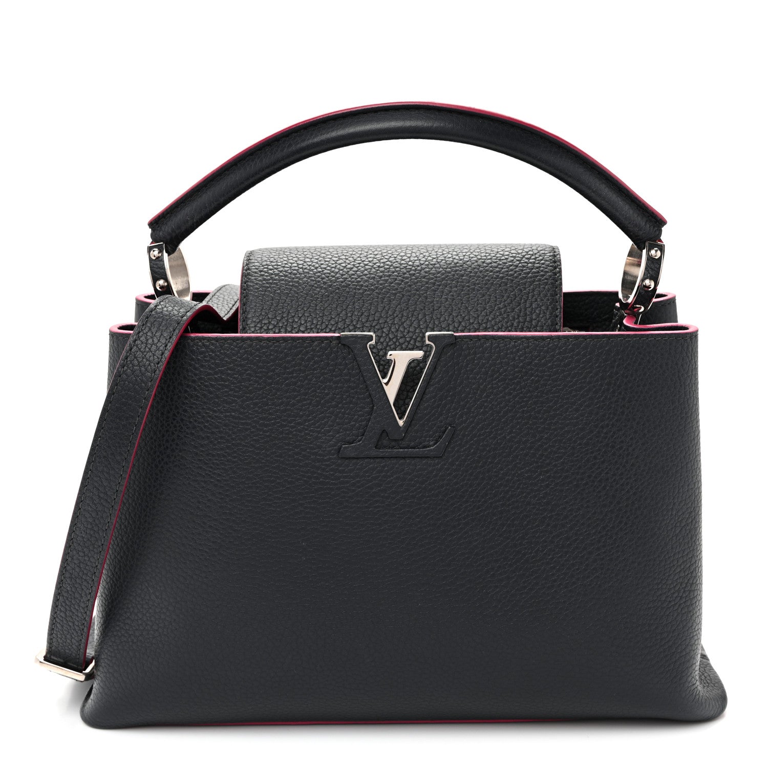 Louis Vuitton Taurillon Capucines PM Marine Rouge 1 of 9