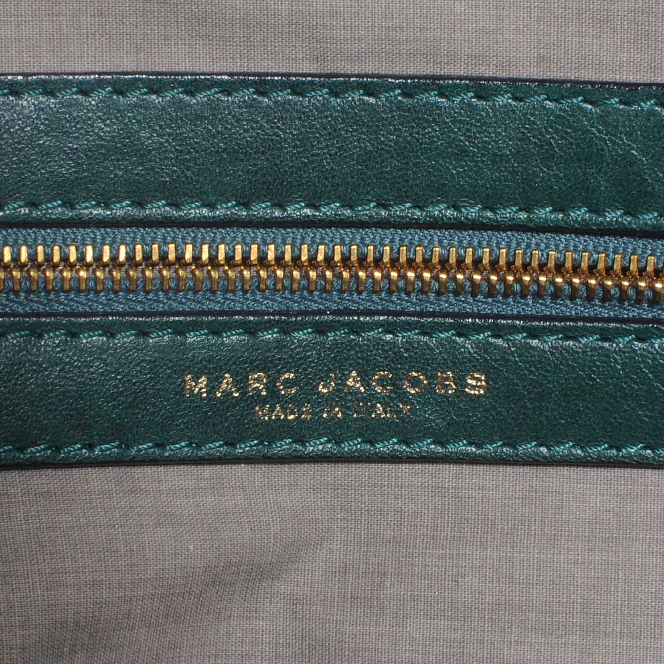 Marc Jacobs Leather Quilted Bruna Tote Teal 6 of 7