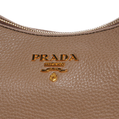 Prada Vitello Daino Hobo Visone 5 of 9