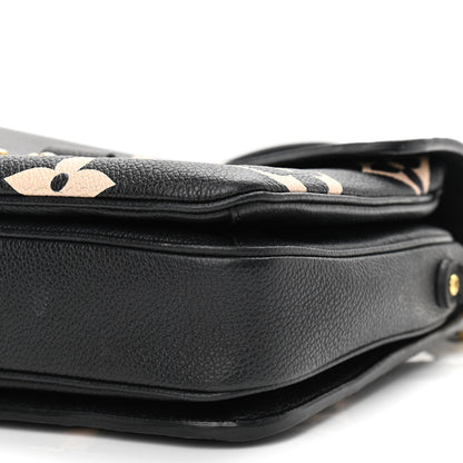 Louis Vuitton Empreinte Monogram Giant Pochette Metis Black Beige 10 of 12