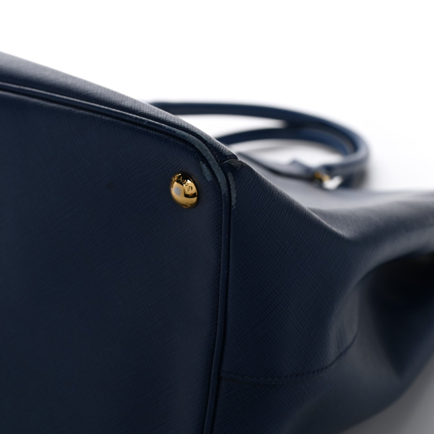 Prada Saffiano Lux Extra Large Galleria Double Zip Tote Bluette 11 of 15