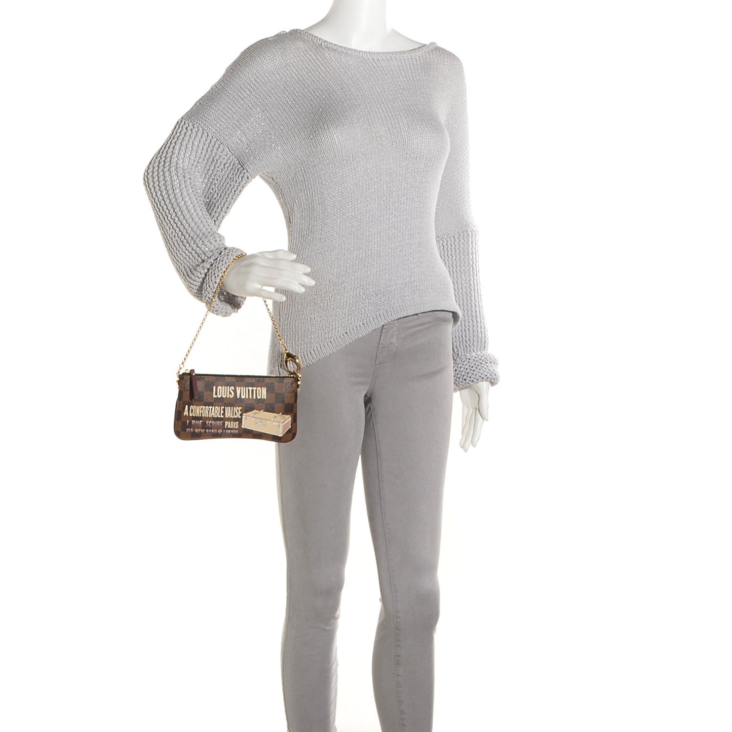 Damier Ebene Trunk Pochette Milla MM