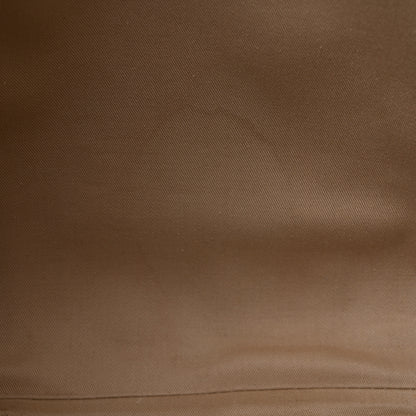 Chloe Cotton Calfskin Large Woody Ribbon Tote White Brown 12 of 14