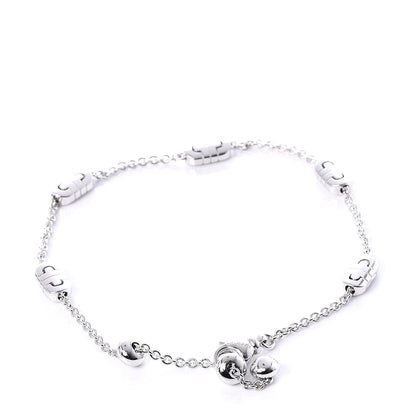 Bulgari 18K White Gold Parentesi Chain Bracelet 3 of 4
