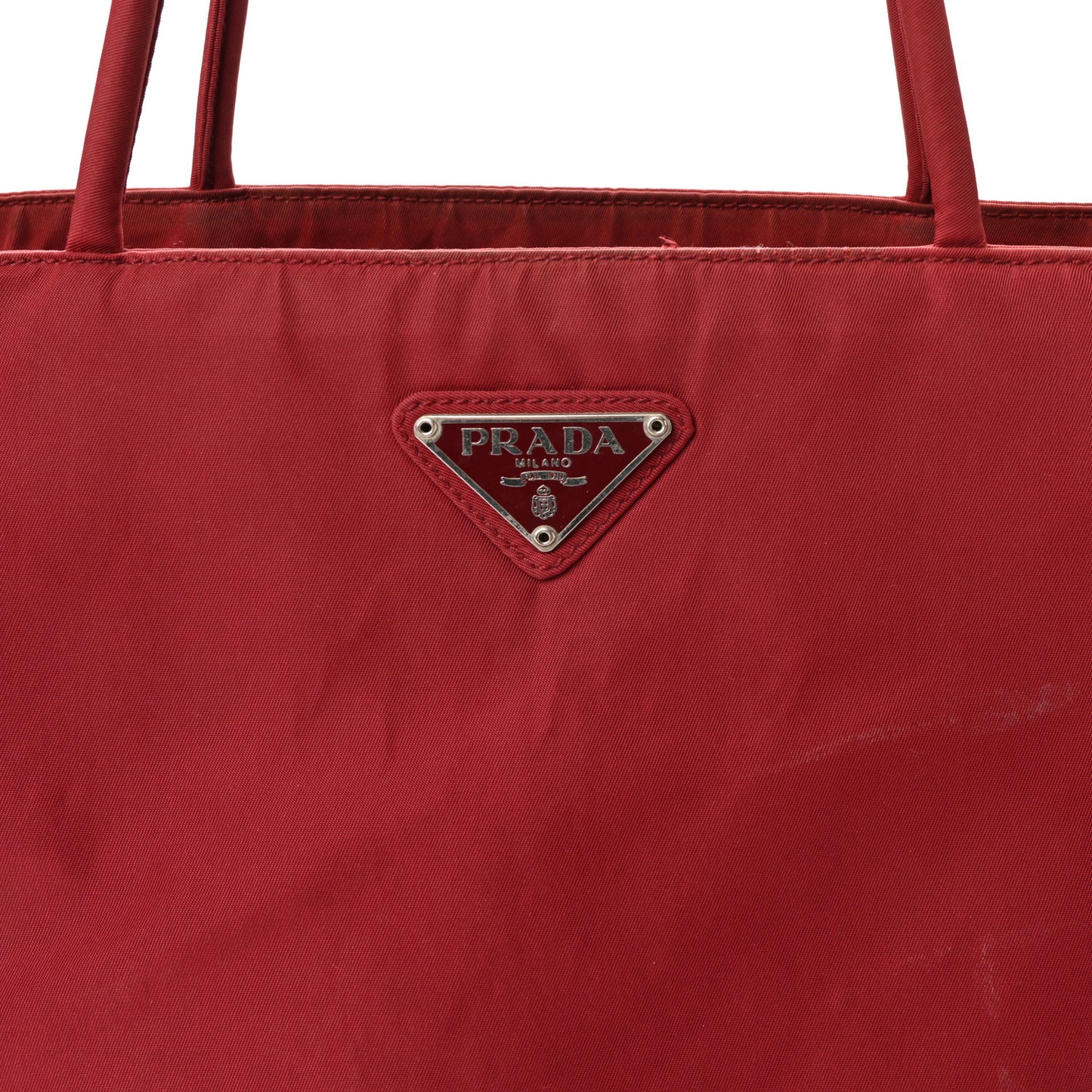 Tessuto Nylon Tote Red