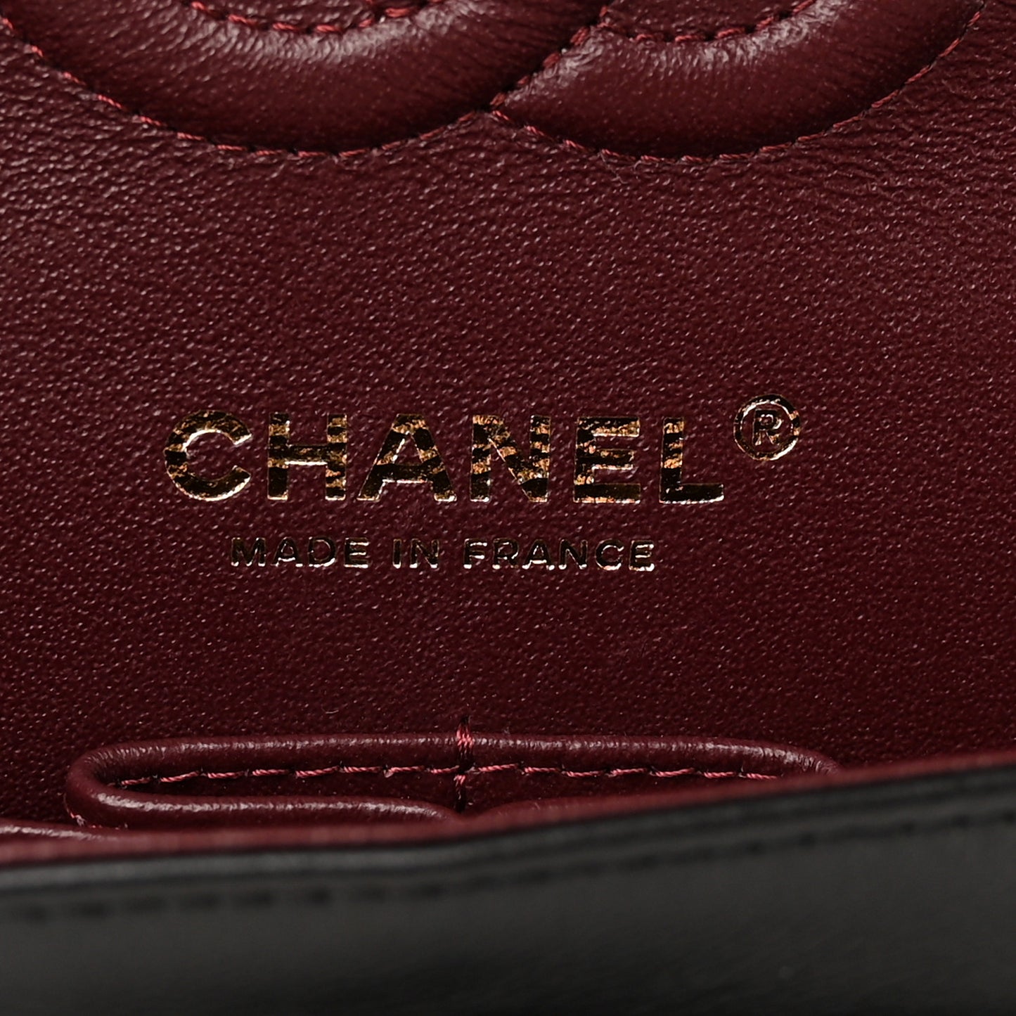Lambskin Quilted Small Double Flap Black
