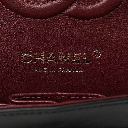 Chanel Lambskin Quilted Small Double Flap Black 6 of 13