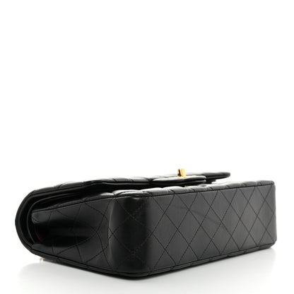 Chanel Lambskin Quilted Medium Double Flap Black 4 of 11