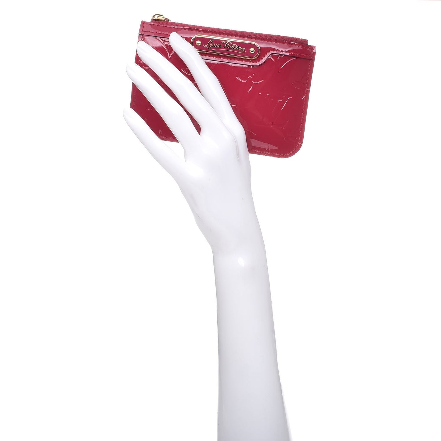 Vernis Key Pouch Rose Indien