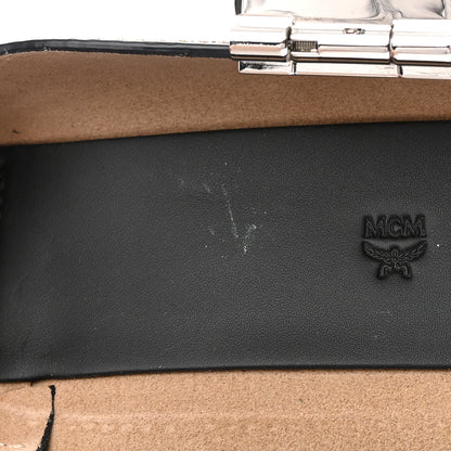 MCM Calfskin Ottomar Monogram Soft Berlin Belt Bag Black 13 of 13